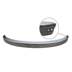 0013-105 Bumper achter (EURO) vierkant, Onbehandelde afwerking