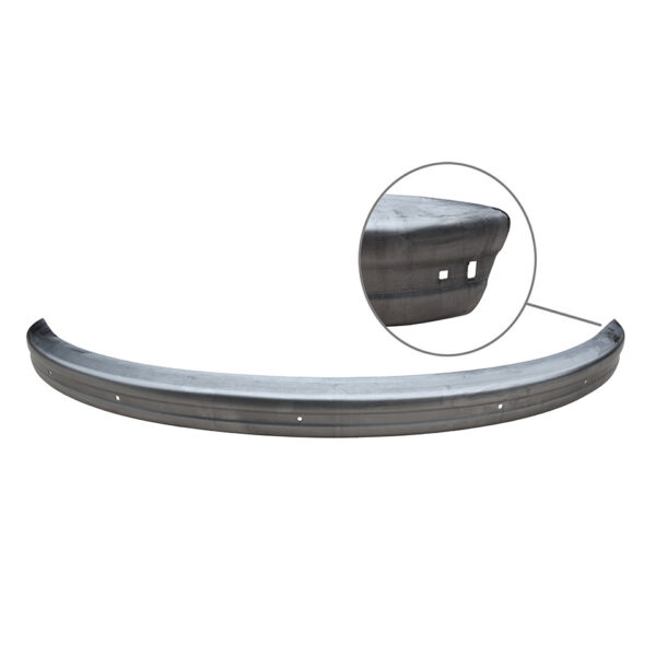 Bumper achter (EURO) vierkant, Onbehandelde afwerking