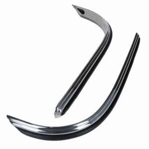 0021-820 Bumperrubber + sierlijst 'Deluxe' achter, EURO