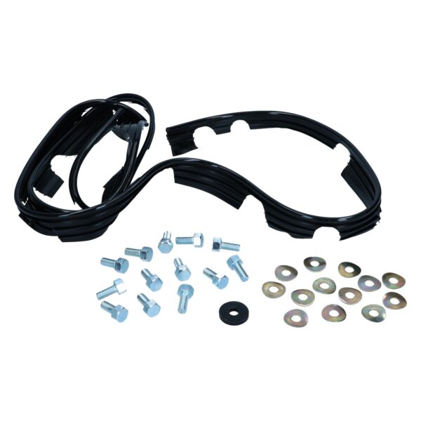 Spatbordrubber met bevestigingsset (TQ)