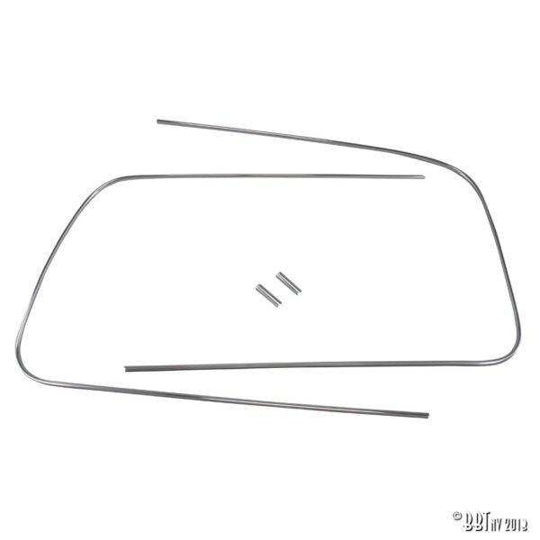 Raamsierlijst Cabrio voor (alu sierlijst)