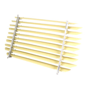 Achterruit jalousie niet gemonteerd