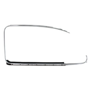 0355 Ruitlikker + chroomrand, rechtsbuiten, per stuk, Originele Duitse kwaliteit!