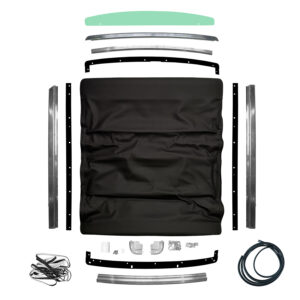 0389-110 Vouwdak kit compleet 'Britax style', 2-vouwen