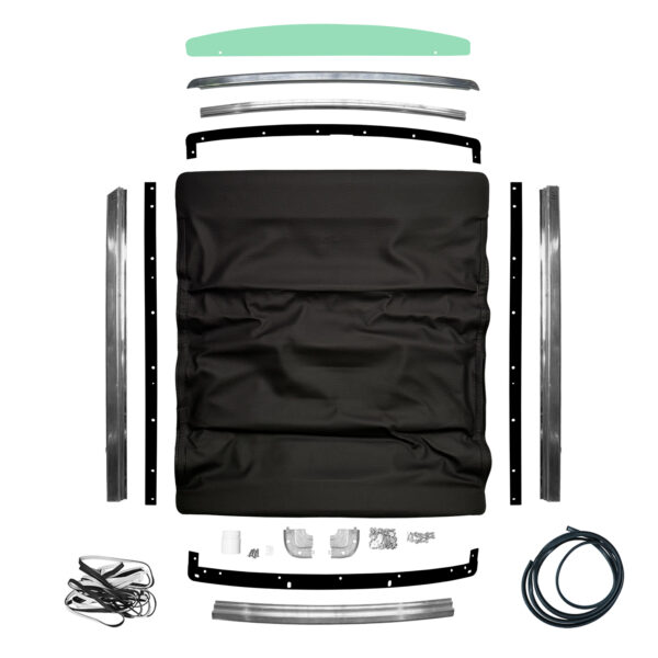 Vouwdak kit compleet 'Britax style', 2-vouwen