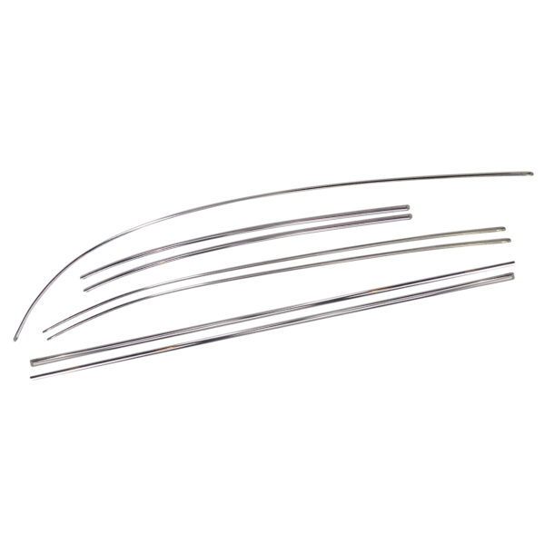 Sierlijstset inox (7st)