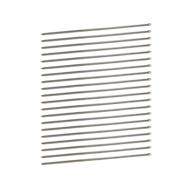 Sierlijst voor motorventilatie, Inox