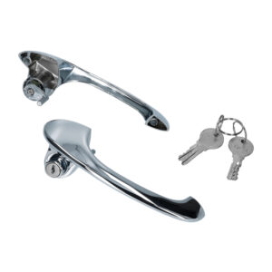 0427-140 Deurklinken met sleutel