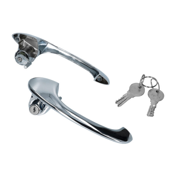 Deurklinken met sleutel