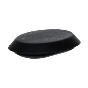 Stop voor gat van antenne, zwart, per stuk