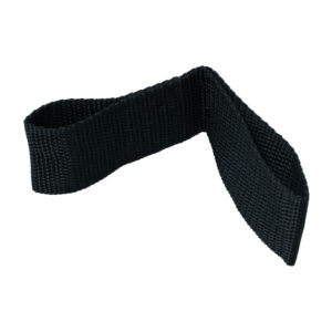 Deurstrap zijlaaddeur (175mm), zwart