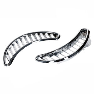 0485-100 Ventilatieroosters achter zijruit chroom (paar)