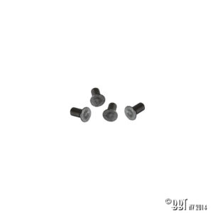 Klinknagels, voor de montage van tochtruitsloten, Cabriolet, per 4 stuks