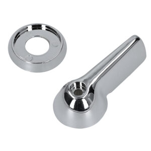 0524-579-4 Binnenklink + rozet cabinedeur chroom (set)