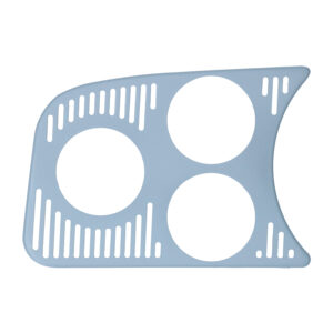 0525-613 Dashboardgrill links, voor 3 meters 52mm