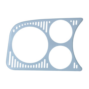 0525-614 Dashboardgrill links, voor 1 meter 80mm , 2 meters 52mm