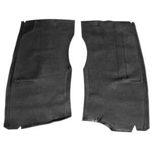 0538-60 Rubbertapijtset onder voorste zetels (zwart)