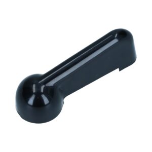 0544-200 Knop ventilatietunnel inlaatklep - zwart