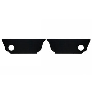 Schutborden achteraan - zwart (paar)