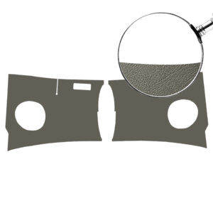 Schutborden vooraan - grijs