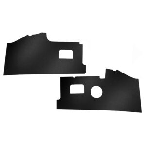 0552-550 Schutborden vooraan, zwart