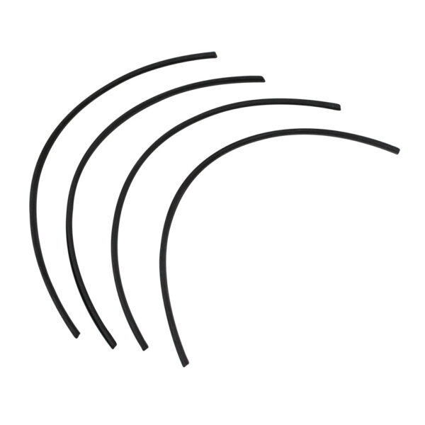 Rubbers tussen bumperrozet en bumper, per 4