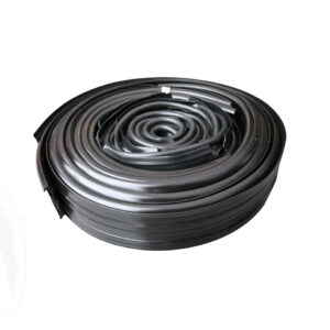 11646 Spatbordrubber kit Notchback, zwart