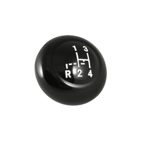 Knop versnellingshendel 7mm, zwart