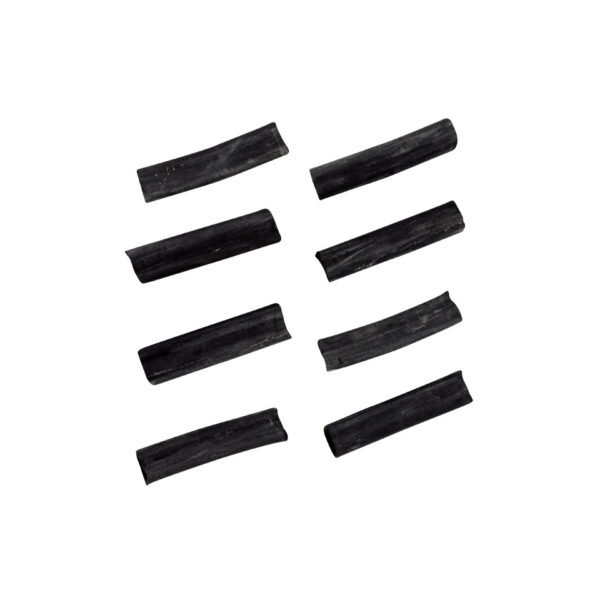 Rubbers op spanbogen in vouwdak, 8 stuks