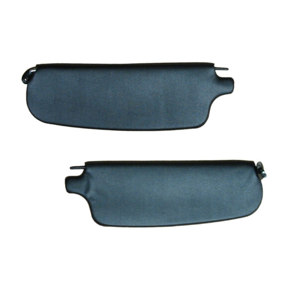 Zonnekleppen, per paar, zwart