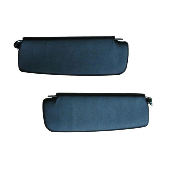 Zonnekleppen, per paar, zwart