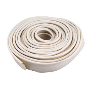 Spatbordrubber wit (rol), niet origineel