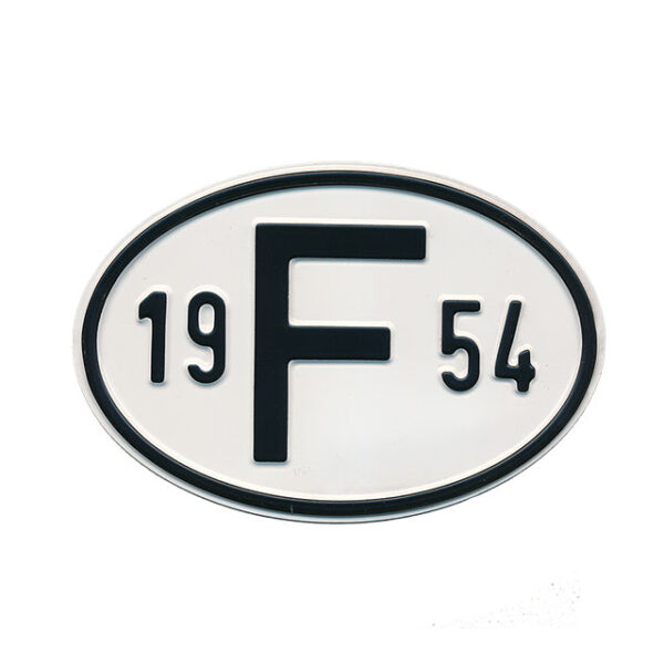 Plaatje F 1954