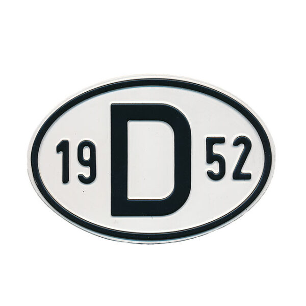 Plaatje D 1952