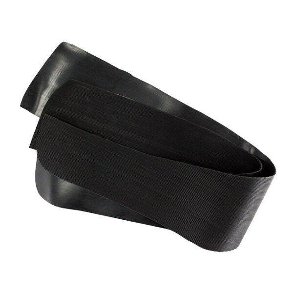 Rubbertapijtset rond voorste zetelsteunen (zwart)