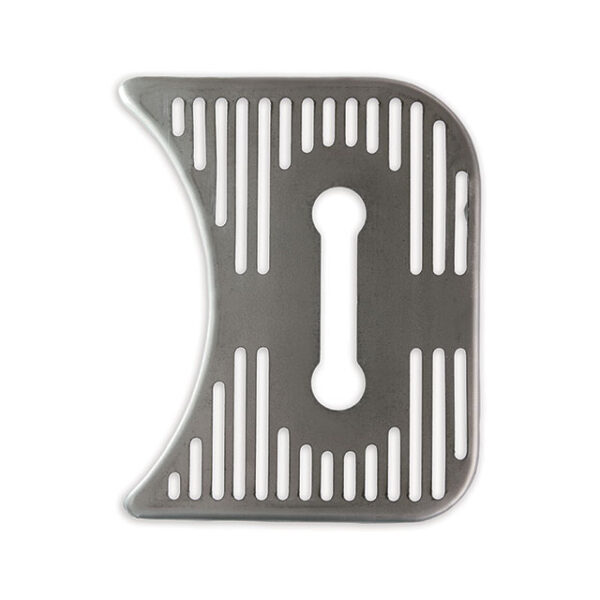 Dashboardgrille voor Dehne digitale benzine meter, links gestuurd