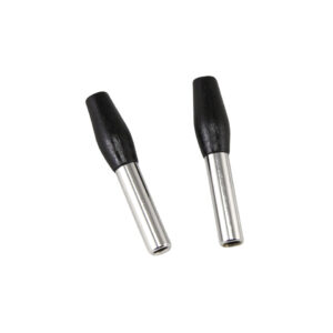 16360 Deurslotstaafjes chroom/zwart