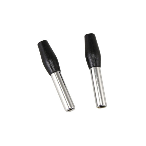 Deurslotstaafjes chroom/zwart