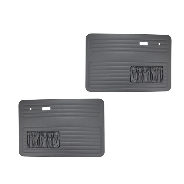 Deurpanelen vooraan - zwart (2)