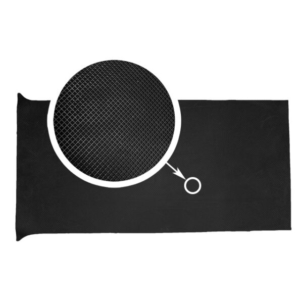 Mat tussen voorste zetels (zwart)