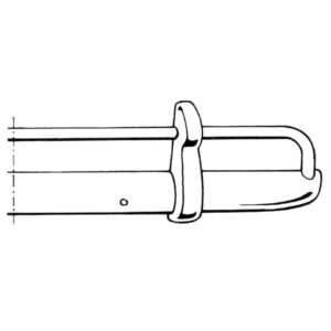 8328 Bumper voor, export (USA), superchroom kwaliteit