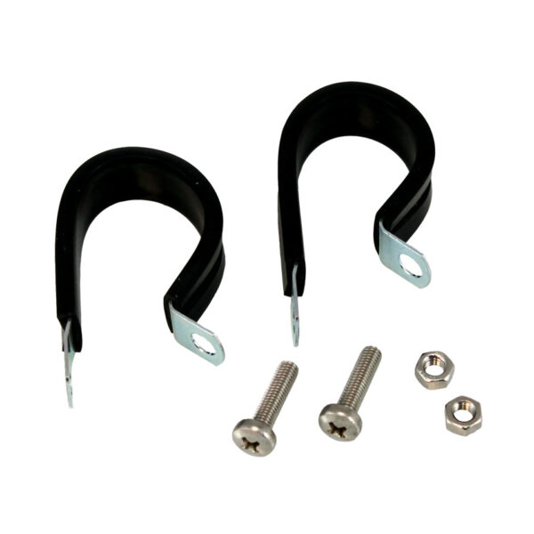 Bevestigingsklem nummerplaat, per paar