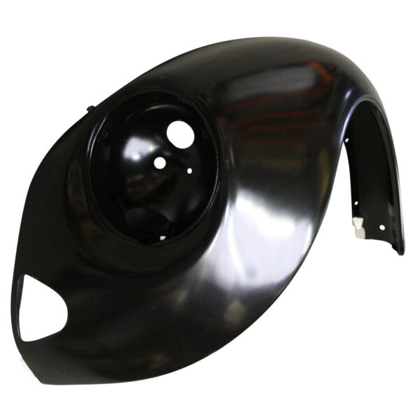 Spatbord voor, links