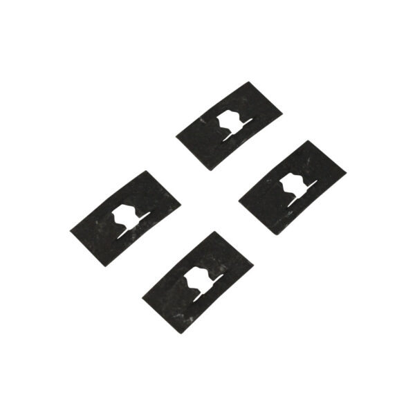 Clips voor Karmann Ghia logo op achterklep, 4 stuks