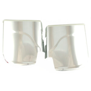 Steenslagplaatje, achteraan, kort model, (aluminium)