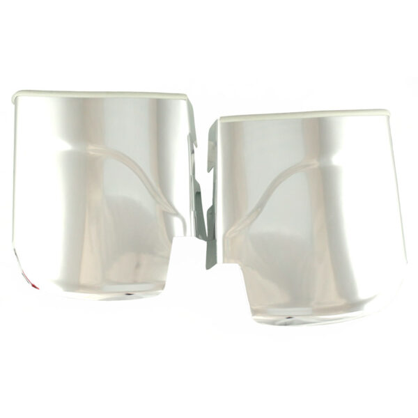 Steenslagplaatje, achteraan, kort model, (aluminium)