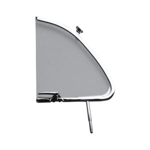 9375 Tochtruit compleet met glas, chroom, links