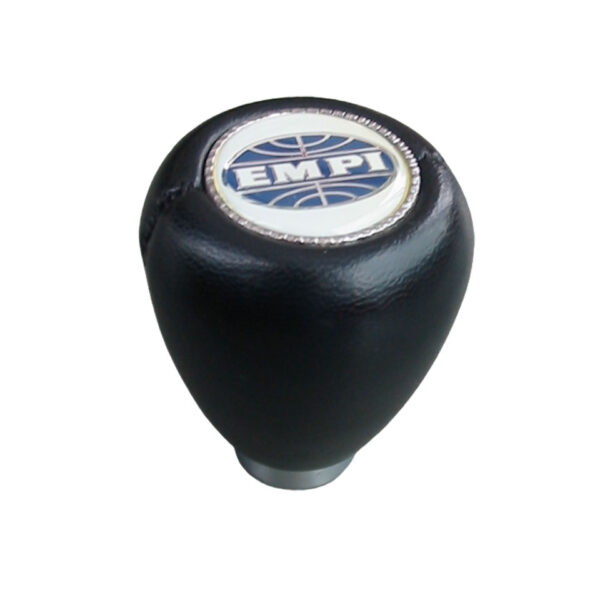 Versnellingshendelknop, zwart, met Empi logo