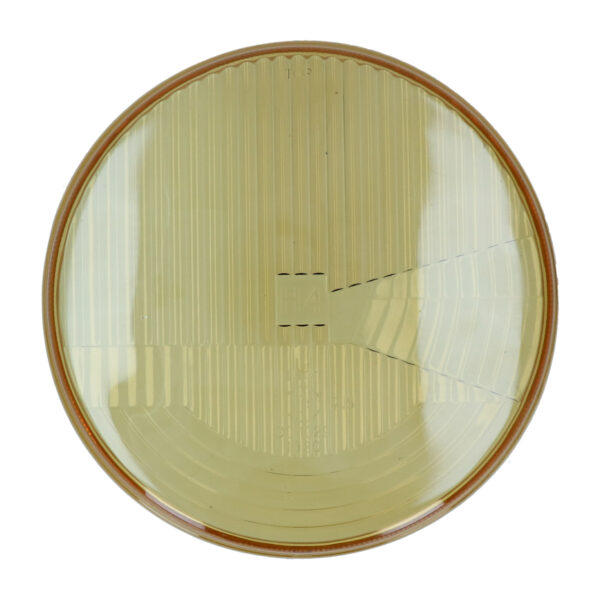 Koplamp glas H4 geel - LHD