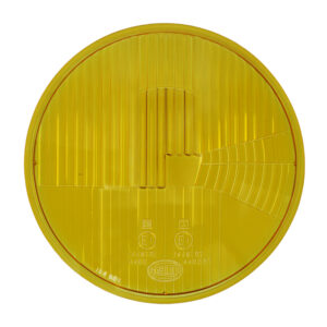 Koplamp glas Hella Duplo (P45t) geel -  LHD